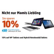 10% auf HP Tablets und Hybrid Notebook&Tablets