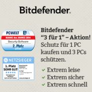 Bitdefender „3 für 1“ Angebot