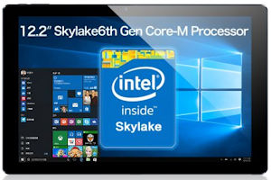 Cube i9 Ultrabook mit Core M3-6Y30, 4 GbyteRAM und 128 Gbyte Speicher