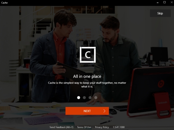 Microsoft Cache - neues Tool zur Organisation von Daten