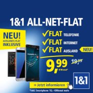 1&1 All-Net-Flat mit Auslands-Flat