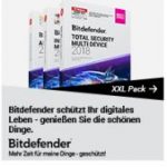 bitdefender xxl 2018 mit 1 Jahr gratis dazu