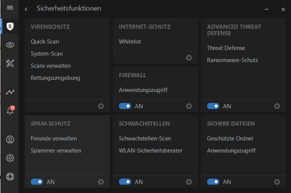 bitdefender sicherheitsfunktionen wie den Ransowmare Schutz konfigurieren