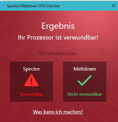 spectre meltdown cpu checker