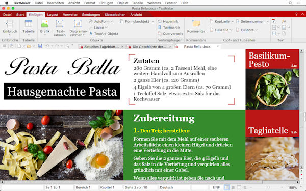 SoftMaker Office 2018 Mac: TextMaker