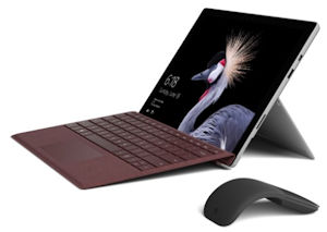 Surface Pro Bundle inkl. Surface Pro Type Cover und Surface Arc Maus