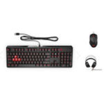 Omen Gaming Bundle mit OMEN by HP Tastatur 1100 + Headset 800 + Maus 600