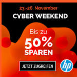 HP Black Friday & Cyber Weekend mit bis zu 50% Rabatt