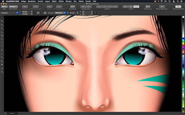 CorelDraw 2019 für Mac 
