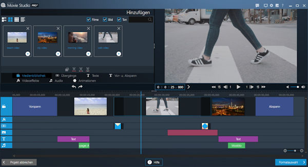 ashampoo movie studio pro 3 Experten Modus