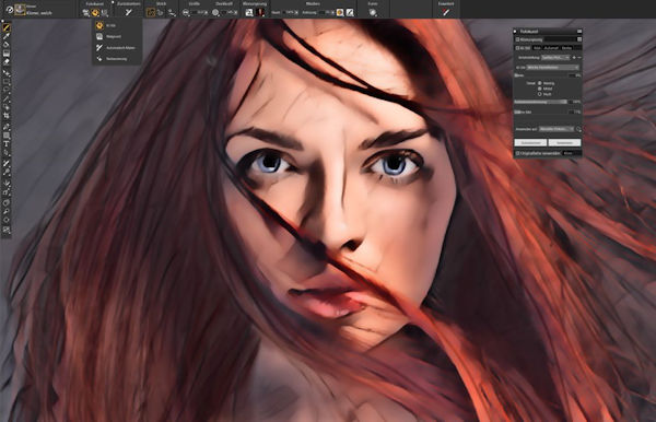 Corel Painter KI-Stile
