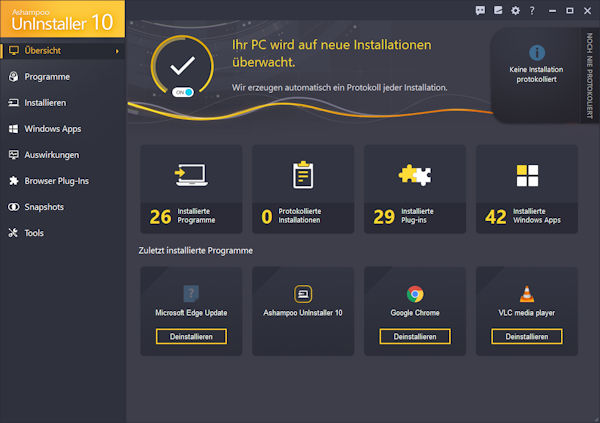 Ashampoo Uninstaller 10