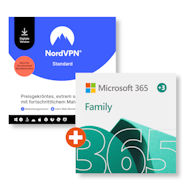 Microsoft 365 Family plus NordVPN Bundle