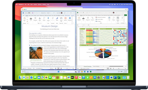 Parallels Desktop 20 - Windows Programme auf dem Mac